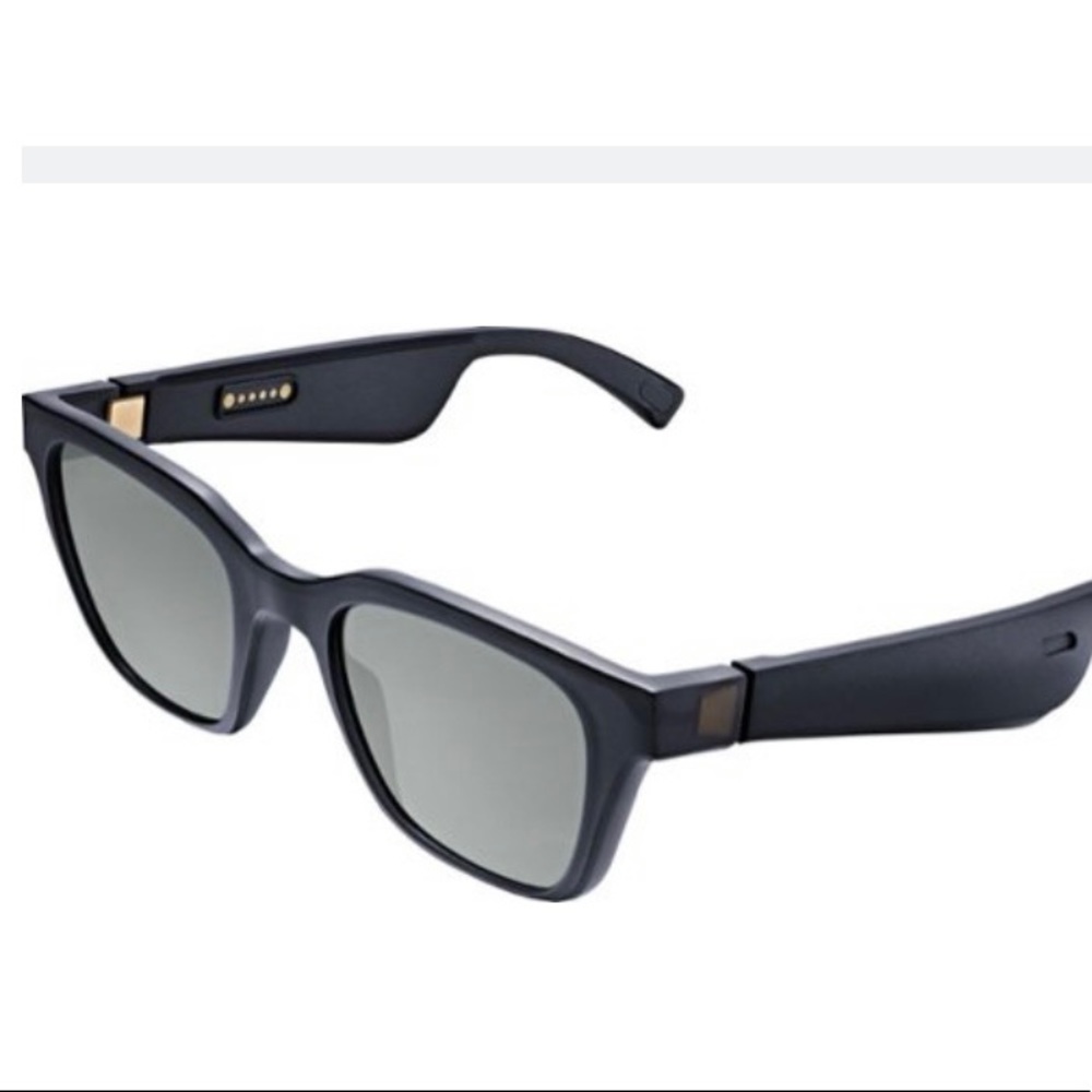 Bose - Frames Alto M/L  — Classic Angular Bluetooth Audio Sunglasses - Black